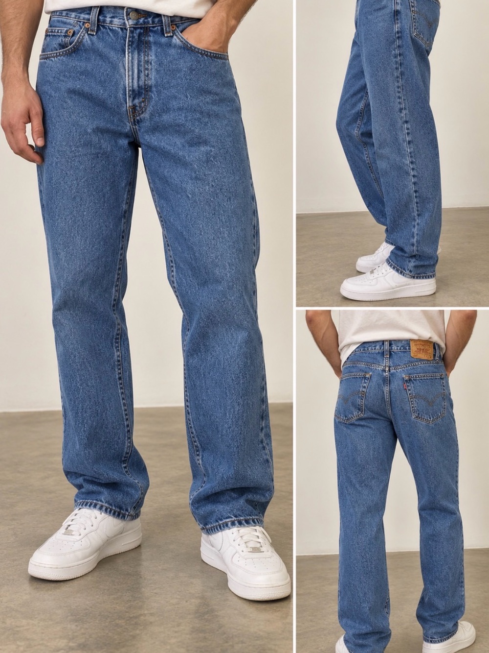 ‘92 Vintage Levi’s 550 Relaxed Fit Jeans 36x30 Blue Denim 550s